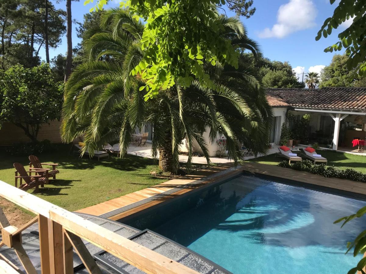 La Maison De La Dune - Chambres Climatisees - Jacuzzi 1Ere Seance Offerte - Piscine Chauffee Avec Abri Amovible - Plage Situee A 200M, Acces Direct Par Le Bois La Couarde-sur-Mer Eksteriør billede