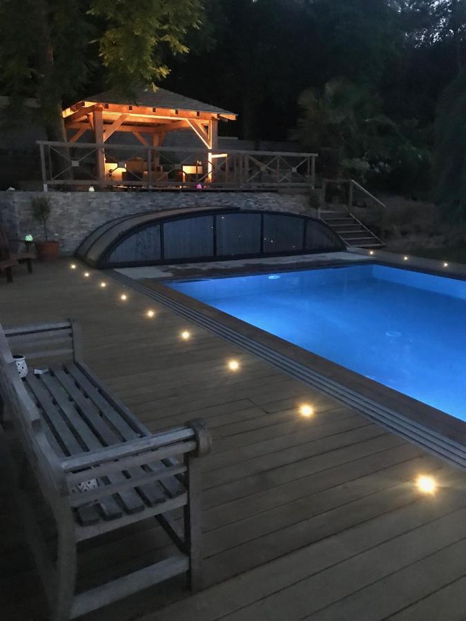 La Maison De La Dune - Chambres Climatisees - Jacuzzi 1Ere Seance Offerte - Piscine Chauffee Avec Abri Amovible - Plage Situee A 200M, Acces Direct Par Le Bois La Couarde-sur-Mer Eksteriør billede